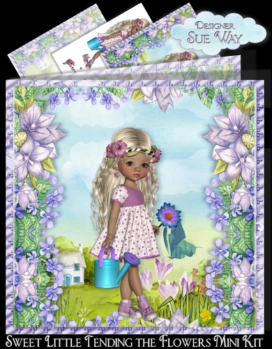 Sweet Little Tending the Flowers Mini Kit