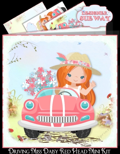 Driving Miss Daisy Red Head Mini Kit