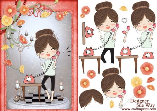 Cute Little Chatterbox