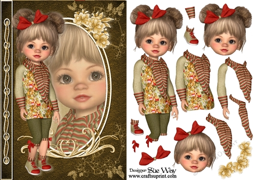 Sweet Little Rustic Flowers Fashion Reflection