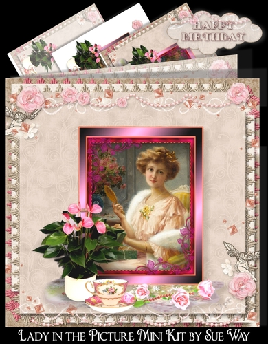 Lady in the Picture Mini Kit 