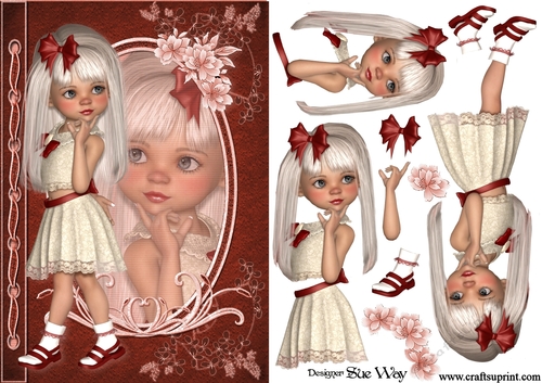 Sweet Little Bows and Lace Fashion Reflection