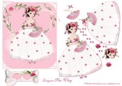 Garden Beauty or Fairy Decoupage