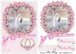 Partners for Life Wedding or Anniversary Card Front