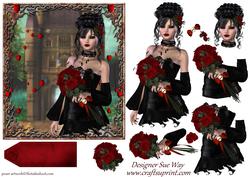 A Gothic Wedding Decoupage