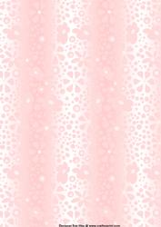 Pink Flower Power Backing Paper