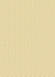 Gold Fans Backing Paper