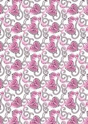 Pink Sushi Backing Paper