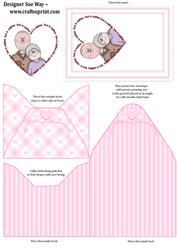 Love is Ageless Envelope Shaped Card