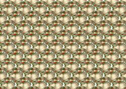 Vintage Christmas Bells Backing Paper