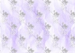 Lilac Butterfly Fabric Backing Paper