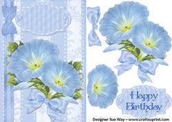 Morning Glory Card Front