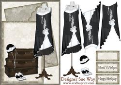 Steampunk Fashion Decoupage