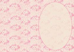 Ballet Pink Floral Insert