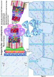 Birthday Gifts Box Card