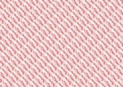 Pink Happy Birthday Backing Paper