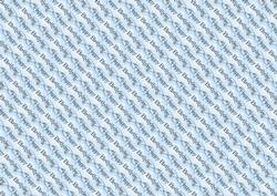 Pale Blue Happy Birthday Backing Paper