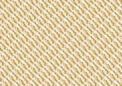 Gold Happy Birthday Backing Paper