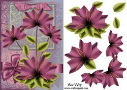 Modern Flowers Card Front