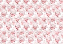 Peachy Pink Flower Shower Backing Paper