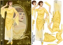 Deco Pearl Trimmed Lounging Robe Fashion Reflections