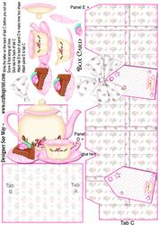 Afternoon Tea Box Card