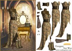 Steampunk Dressing Room Decoupage