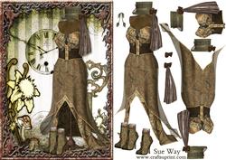 Steampunk Fashion & Things Decoupage