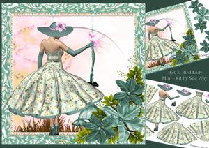 1950's Bird Lady Mini Kit