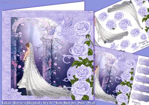 Lilac Roses Bridal Arch Mini Kit