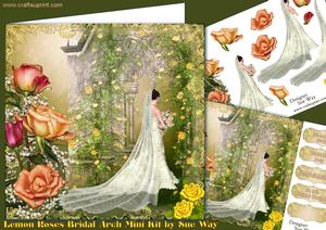 Lemon Roses Bridal Arch Mini Kit