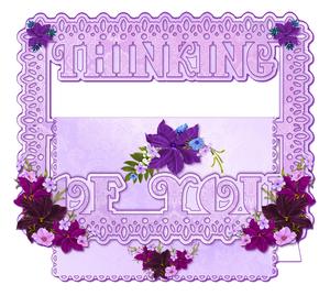 Thinking of You Buckle Card Mini Kit