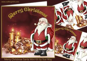 Merry Christmas Santa Claus Mini Kit