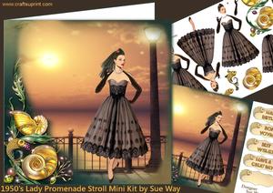 1950's Lady Promenade Stroll Mini Kit