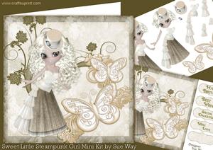 Sweet Little Steampunk Girl Mini Kit
