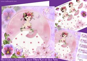 Butterfly Garden Lady Mini Kit