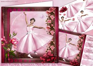 1950's Flower Ballerina Mini Kit