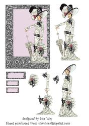My Fair Lady ~ Vintage Lady Decoupage