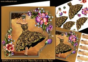 1950's Golden Lady Mini Kit