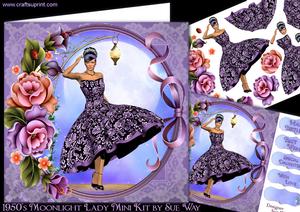 1950's Moonlight Lady Mini Kit