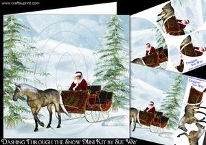 Dashing Through the Snow Mini Kit