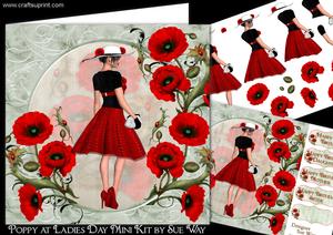 Poppy at Ladies Day Mini Kit
