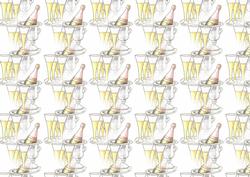 Champagne Celebration Backing Paper