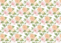 Delicate Dahlia Backing Paper