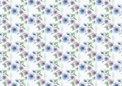 Delicate Anemone Flowers Backing Paper