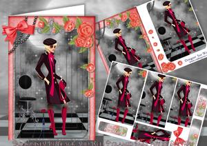 Fashionista! in Black and Red Pyramid Mini Kit
