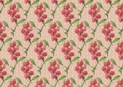 Sweet Peas on Fabric Backing Paper