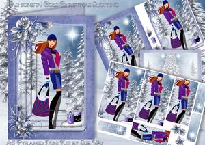 Fashionista! Goes Christmas Shopping A5 Pyramid Mini Kit