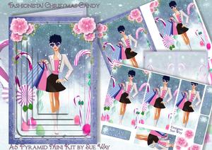 Fashionista! Christmas Candy A5 Pyramid Mini Kit