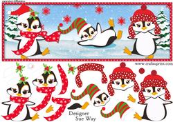 Penguin Friends Lage Dl Topper